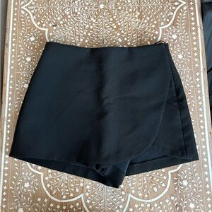 Zara Black Skort